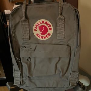 Fjallraven kanken backpack - sage green color